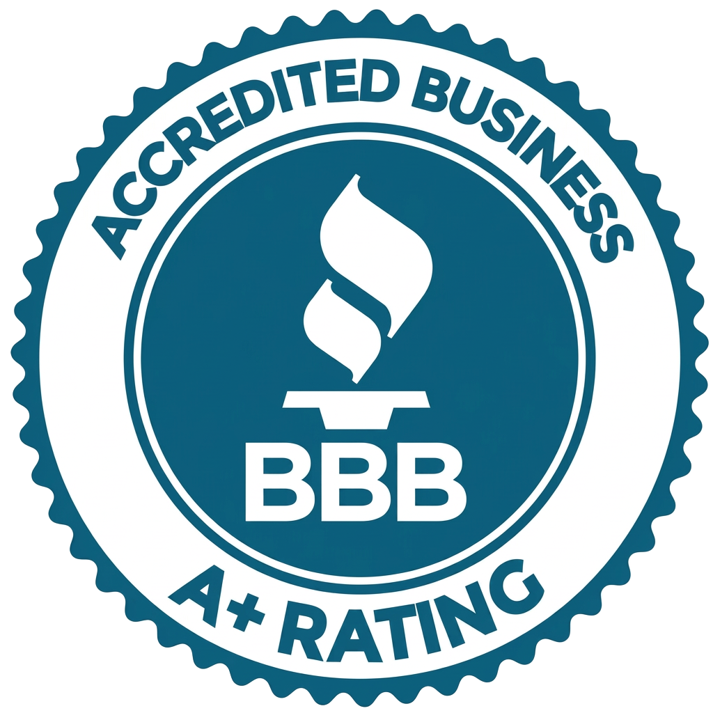 BBB A+ Rated badge