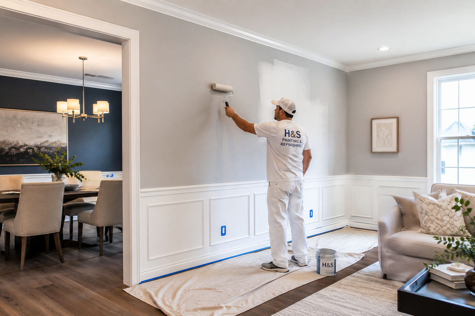 Interior Painting by H&S Painting and Refinishing